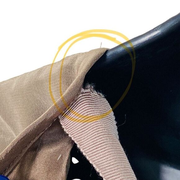 Tibi Taupe Periwinkle Blue Silk Beaded 3/4 Sleeve Blouse Top Sz 2 - Picture 11 of 15